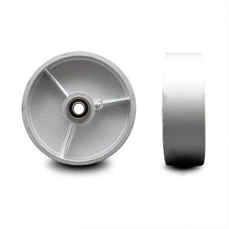 Service Caster SCC -5" Semi Steel Cast Iron Wheel Only w/Ball Bearing - 1/2" Bore-1000 lbs Cpty SCC-SSB520